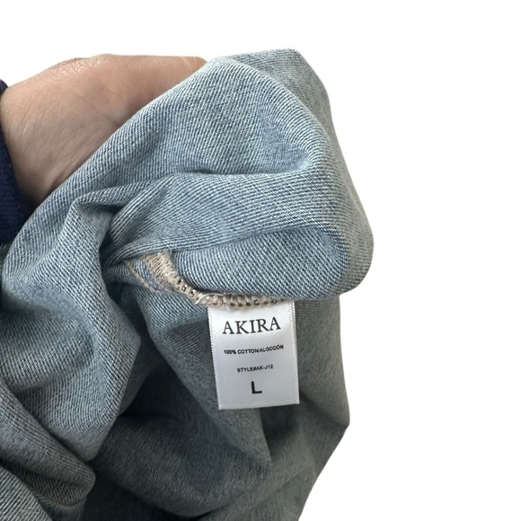 Large Oversized AKIRA Girls Club Graffiti Denim Jacket EUC - Picture 8 of 10